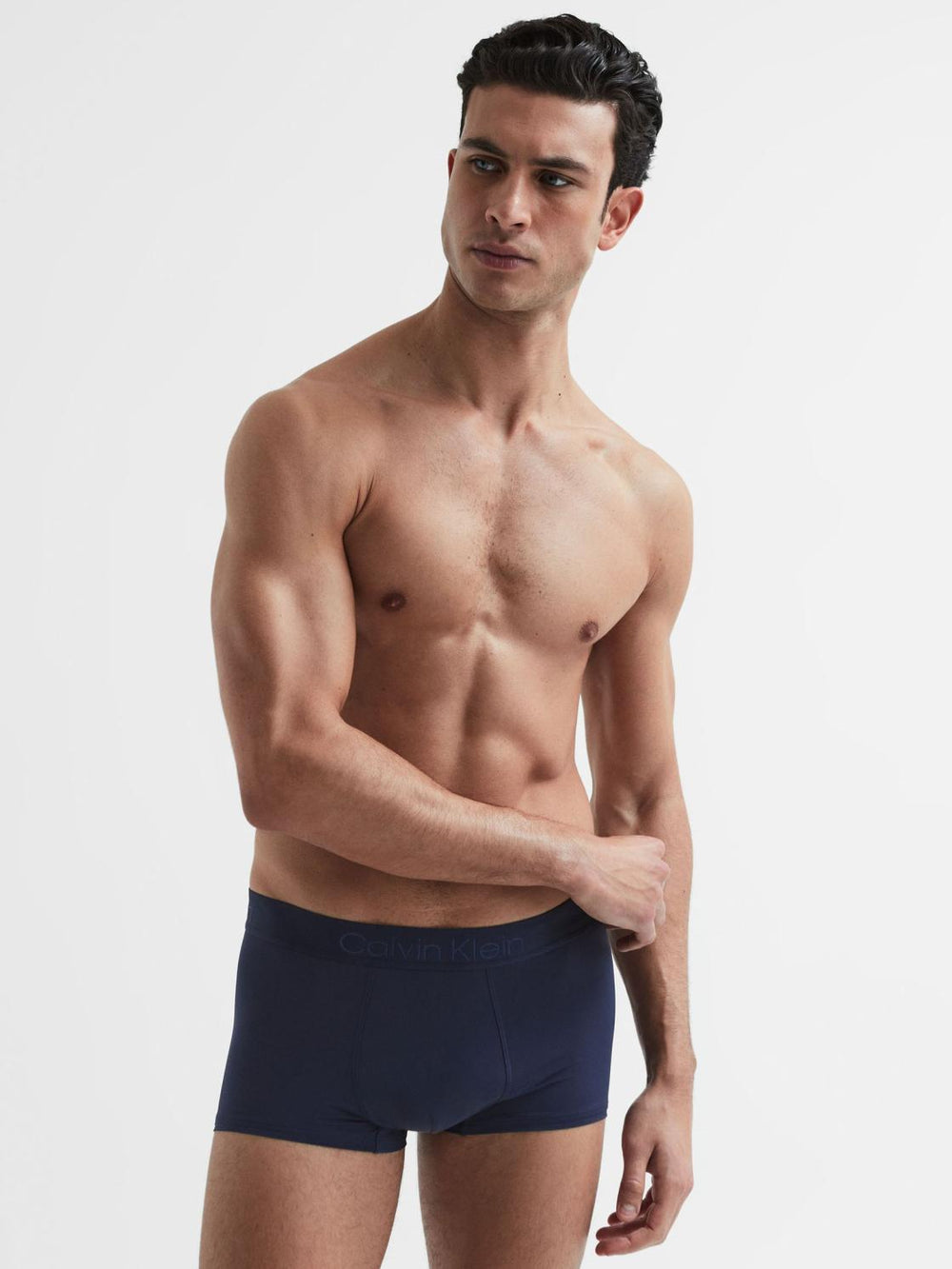 Reiss Socks &amp; Underwear | Calvin Klein Underwear Low Rise Trunk Blue - Men