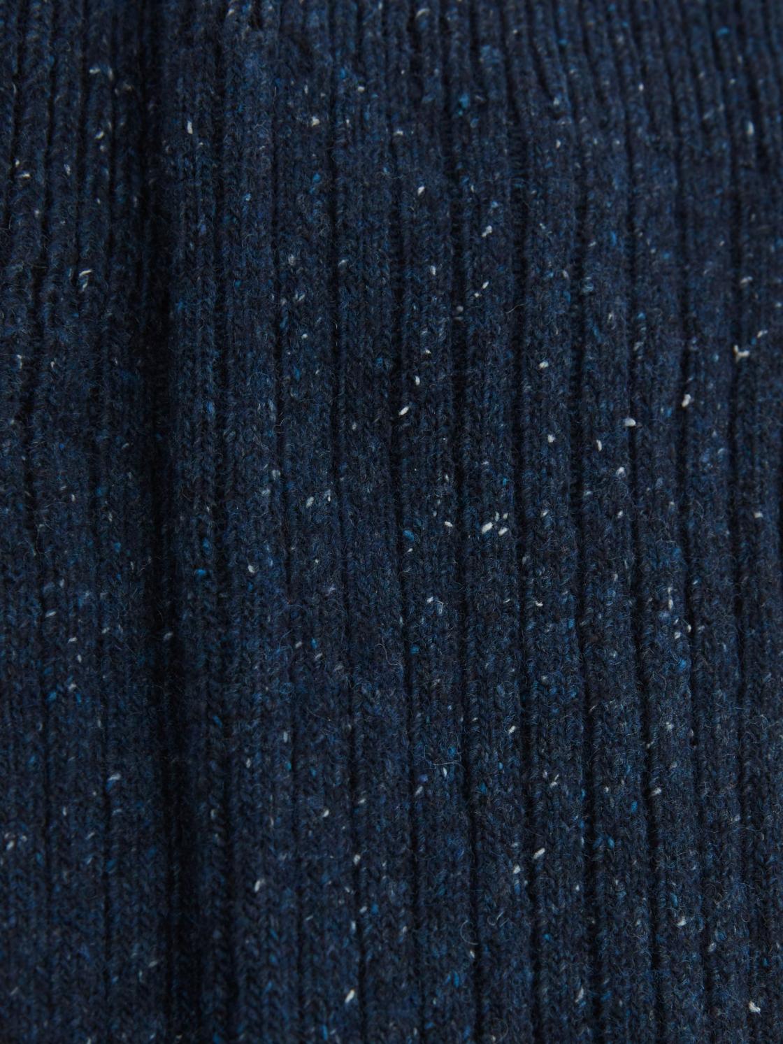 Reiss Socks &amp; Underwear | Coen Speckled Hiking Socks Navy - Men