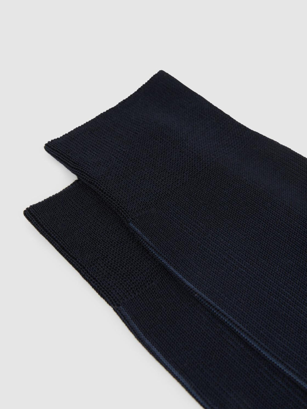 Reiss Socks &amp; Underwear | Cory Two Tone Cotton Socks Navy - Men