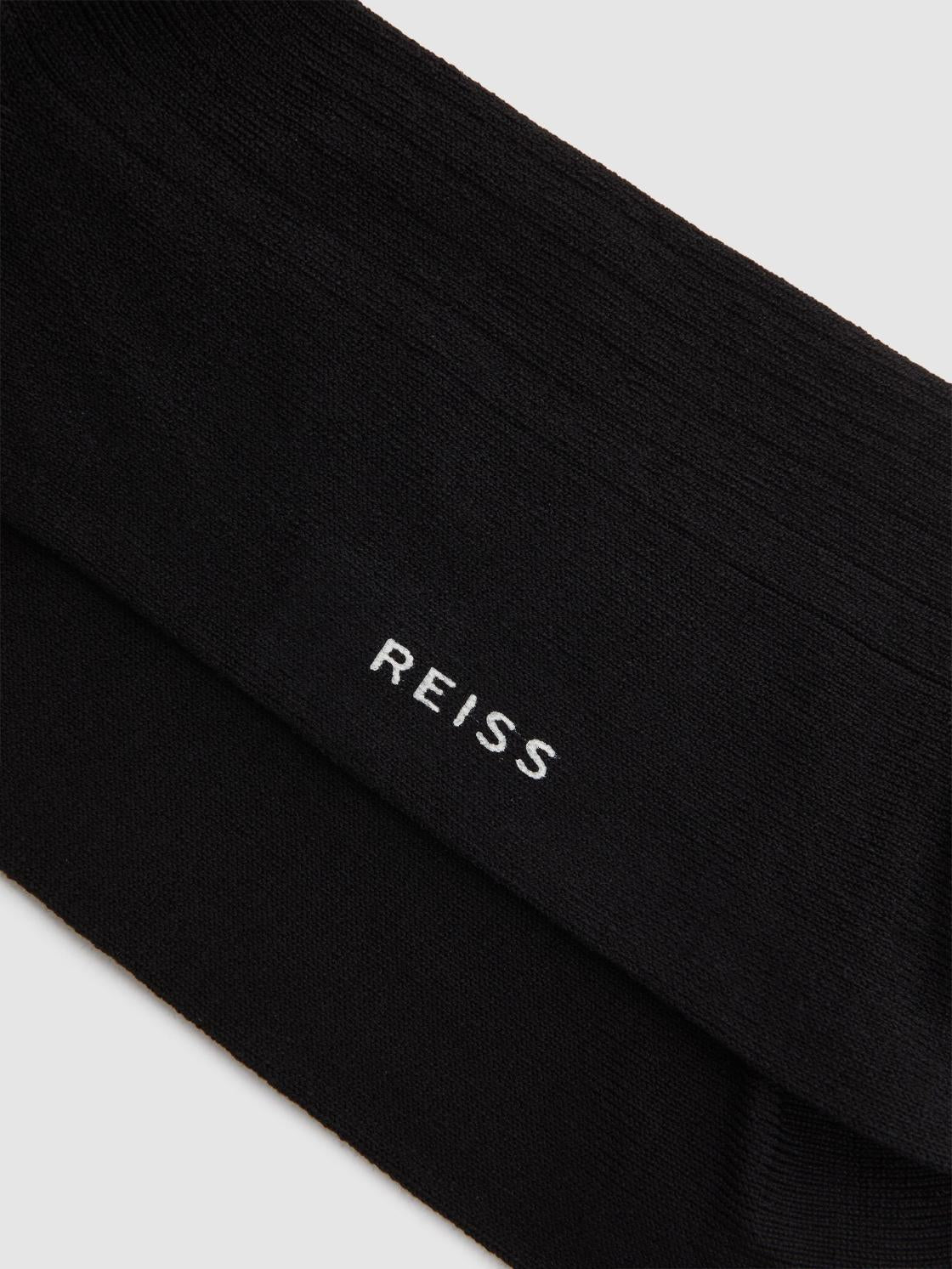 Reiss Socks &amp; Underwear | Fela Cotton Blend Socks Airforce Blue - Men