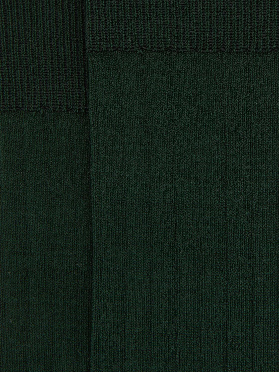 Reiss Socks &amp; Underwear | Fela Ribbed Socks Bottle Green - Men