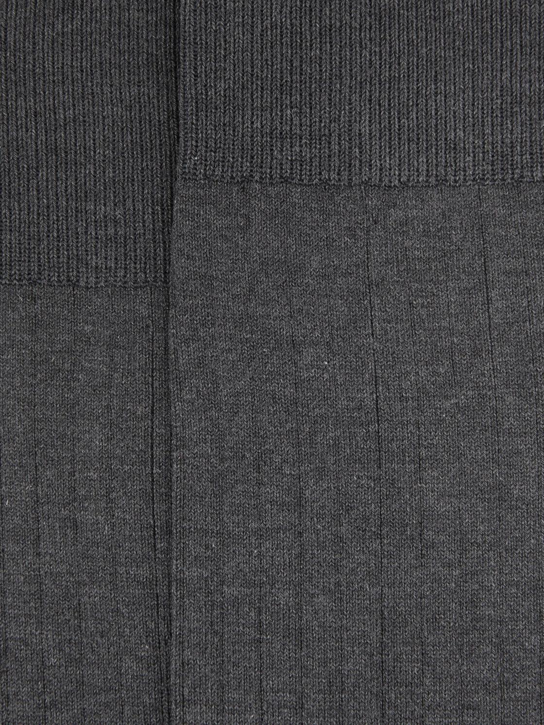 Reiss Socks &amp; Underwear | Fela Ribbed Socks Charcoal - Men