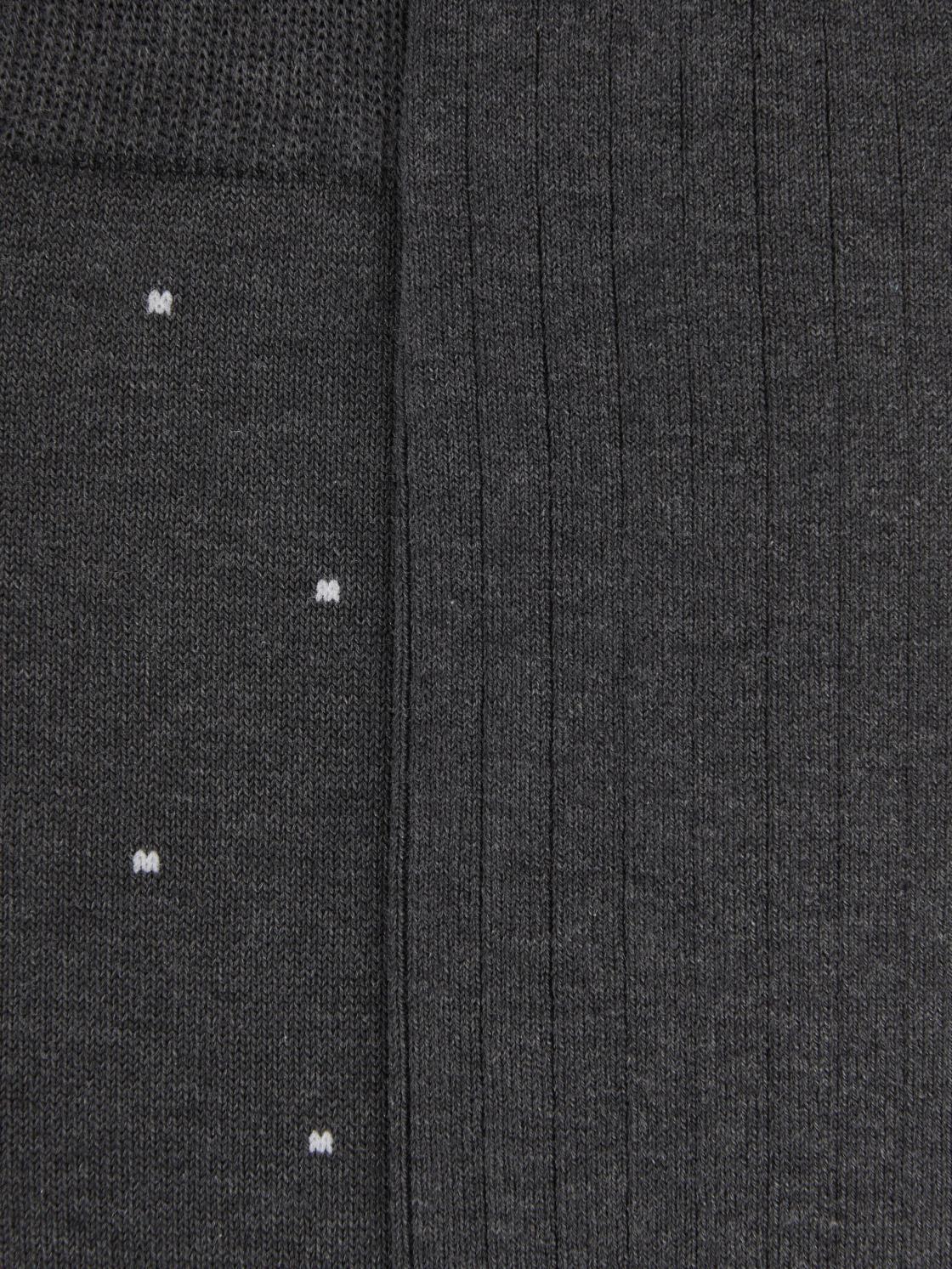 Reiss Socks &amp; Underwear | Graham 2 Pack 2 Pack Of Socks Charcoal - Men