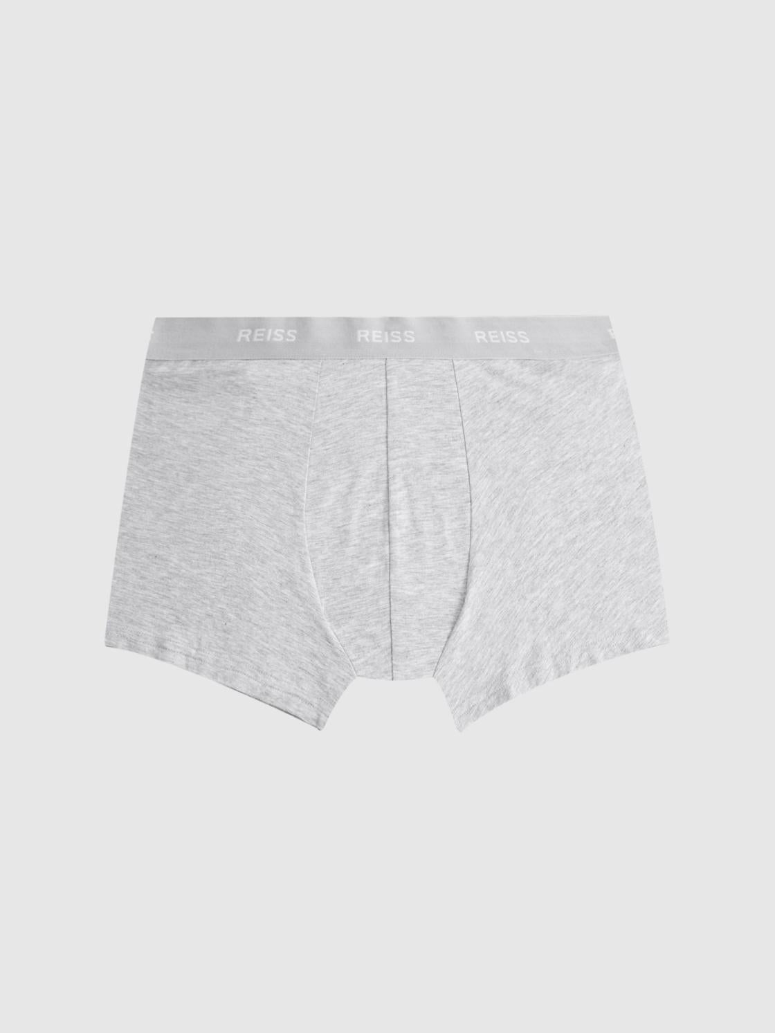 Reiss Socks &amp; Underwear | Heller Organic Cotton Boxers 3 Pack Multi - Men