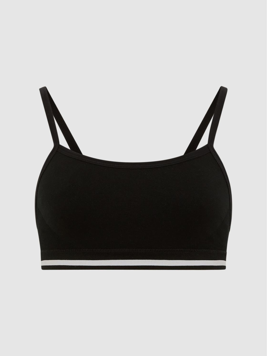 Reiss Socks &amp; Underwear | Kelsey The Upside Seamless Sports Bra Black - Women