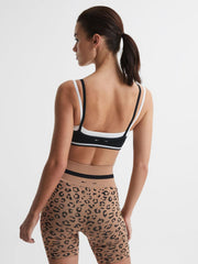 Reiss Socks &amp; Underwear | Kelsey The Upside Seamless Sports Bra Black - Women
