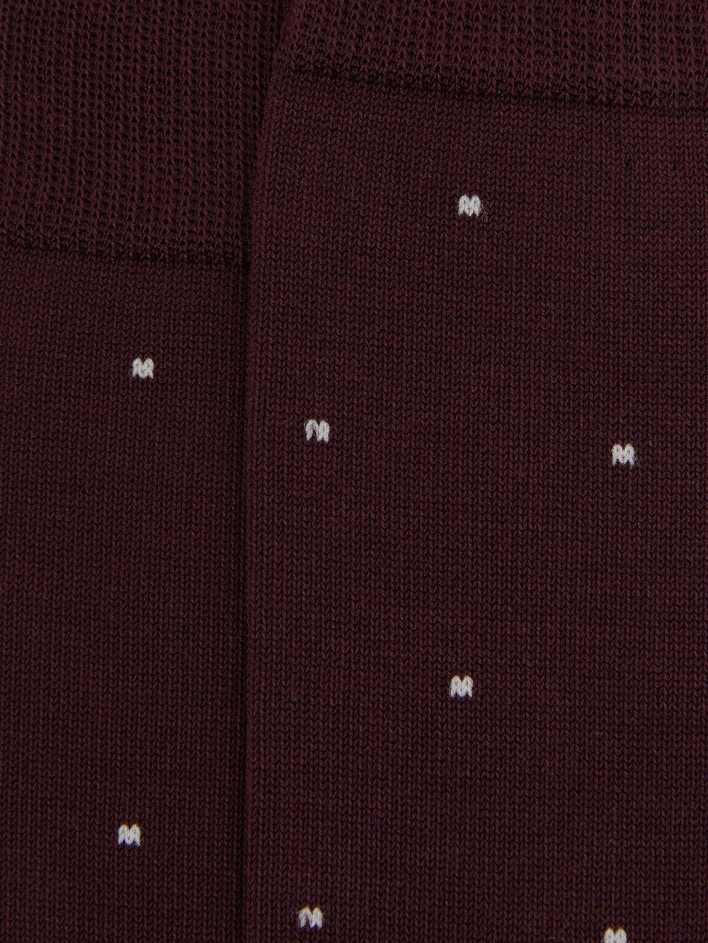 Reiss Socks &amp; Underwear | Mario Spot Polka Dot Socks Bordeaux - Men