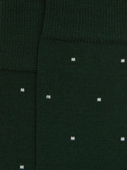Reiss Socks &amp; Underwear | Mario Spot Polka Dot Socks Bottle Green - Men