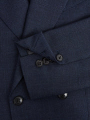 Reiss Suits &amp; Tailoring | Broadgate Double Breasted Prince Of Wales Check Blazer Blue - Men