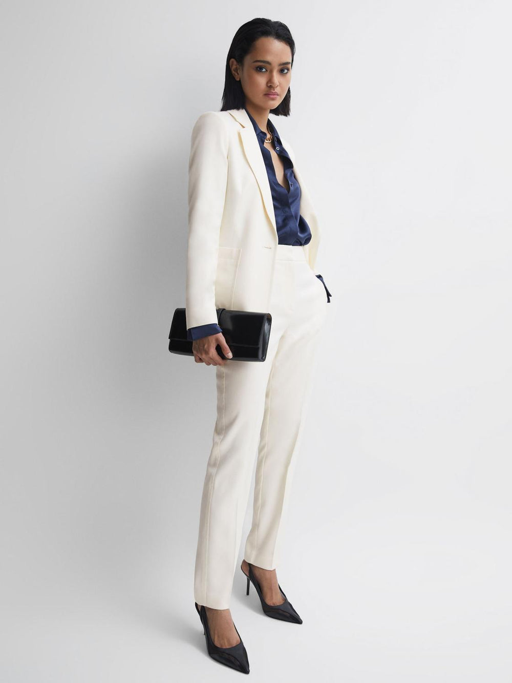 Reiss Suits &amp; Tailoring | Ember Tailored Single Breasted Blazer Camel - Women
