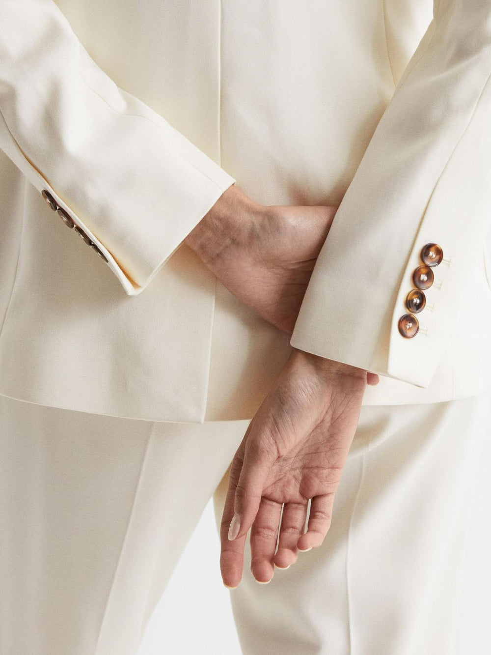 Reiss Suits &amp; Tailoring | Ember Tailored Single Breasted Blazer Camel - Women