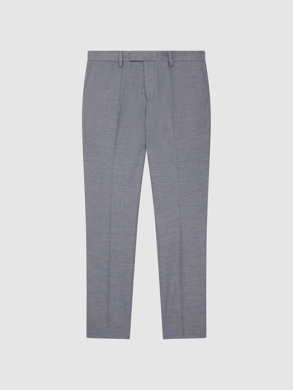 Reiss Suits &amp; Tailoring | Fold Slim Fit Trousers Airforce Blue - Men