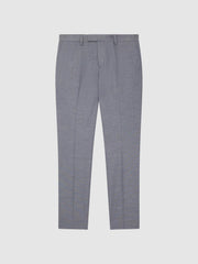 Reiss Suits &amp; Tailoring | Fold Slim Fit Trousers Airforce Blue - Men