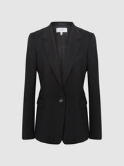 Reiss Suits &amp; Tailoring | Haisley Single Breasted Blazer Black - Women