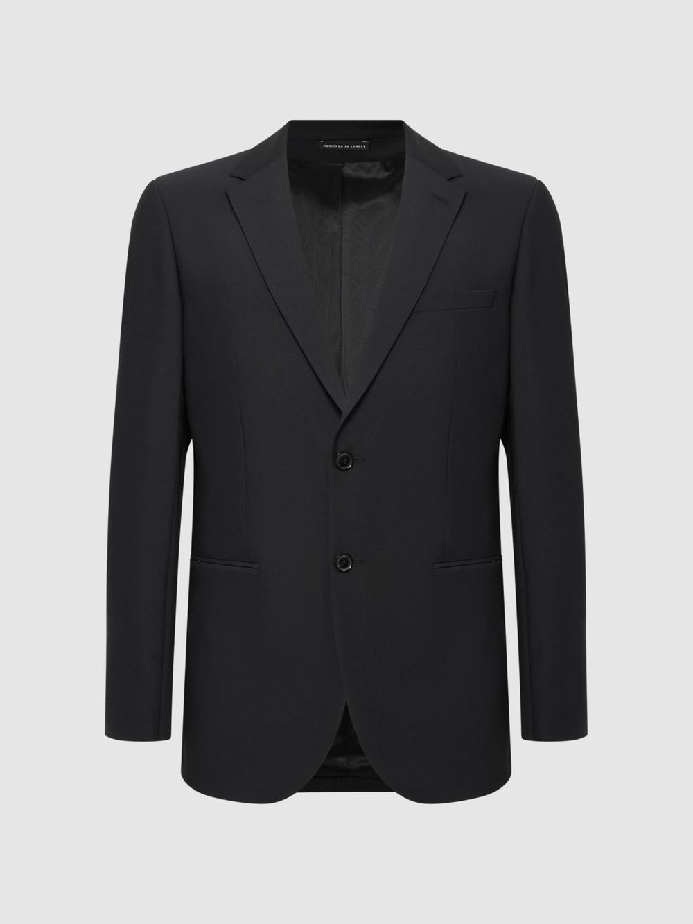 Reiss Suits &amp; Tailoring | Hope Modern Fit Travel Blazer Black - Men
