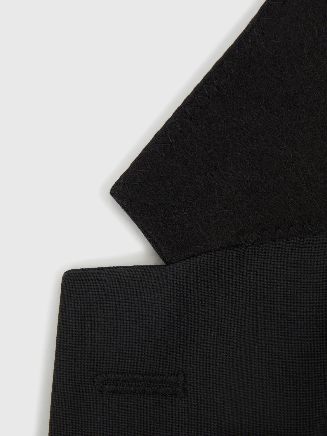 Reiss Suits &amp; Tailoring | Hope Modern Fit Travel Blazer Black - Men