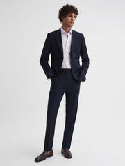 Reiss Suits &amp; Tailoring | Hope Modern Fit Travel Blazer Navy - Men