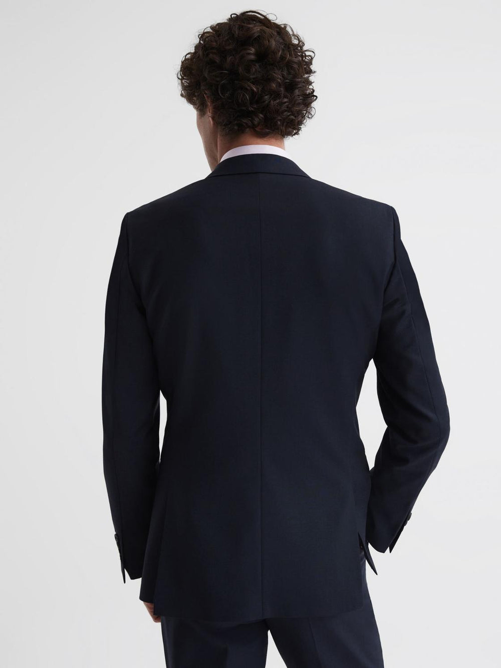 Reiss Suits &amp; Tailoring | Hope Modern Fit Travel Blazer Navy - Men