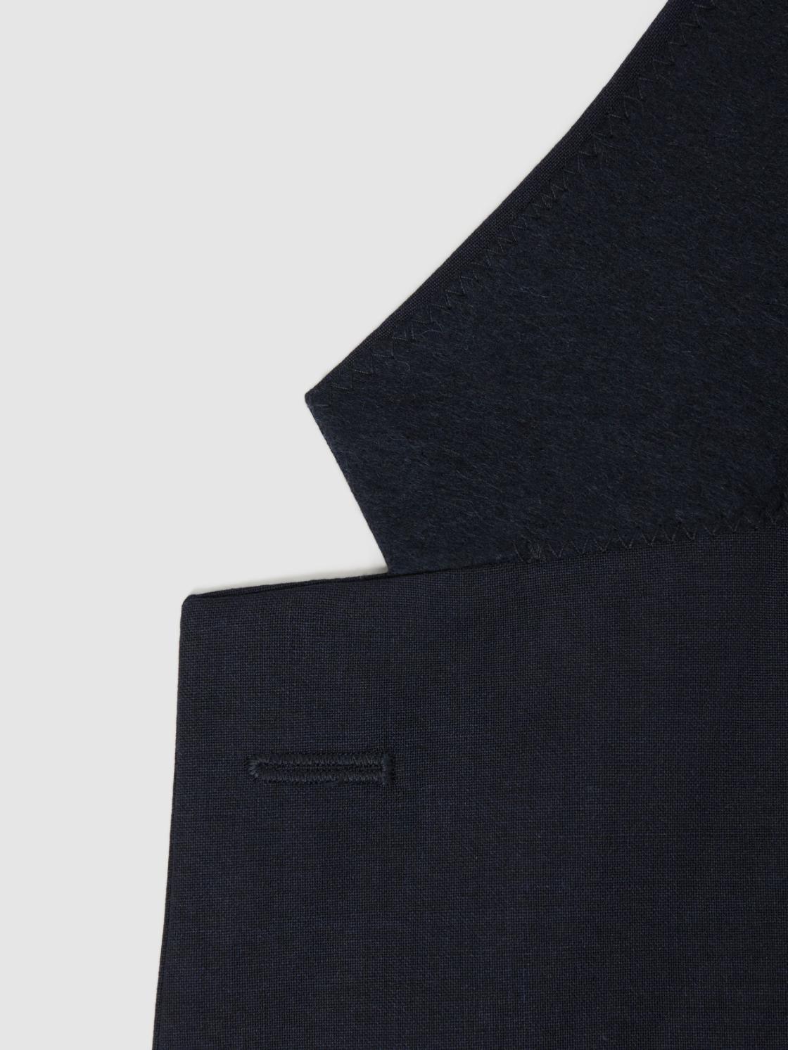 Reiss Suits &amp; Tailoring | Hope Modern Fit Travel Blazer Navy - Men