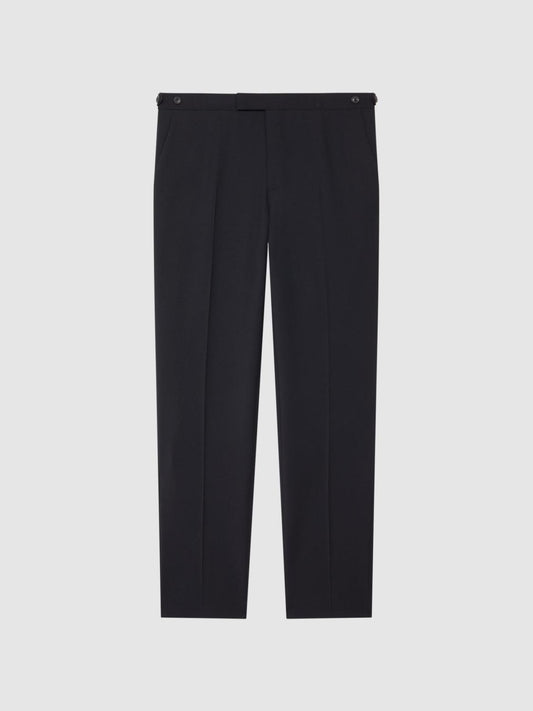 Reiss Suits &amp; Tailoring | Hope Modern Fit Travel Trousers Black - Men