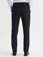 Reiss Suits &amp; Tailoring | Hope Modern Fit Travel Trousers Black - Men