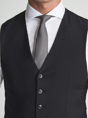 Reiss Suits &amp; Tailoring | Hope Modern Fit Travel Waistcoat Black - Men