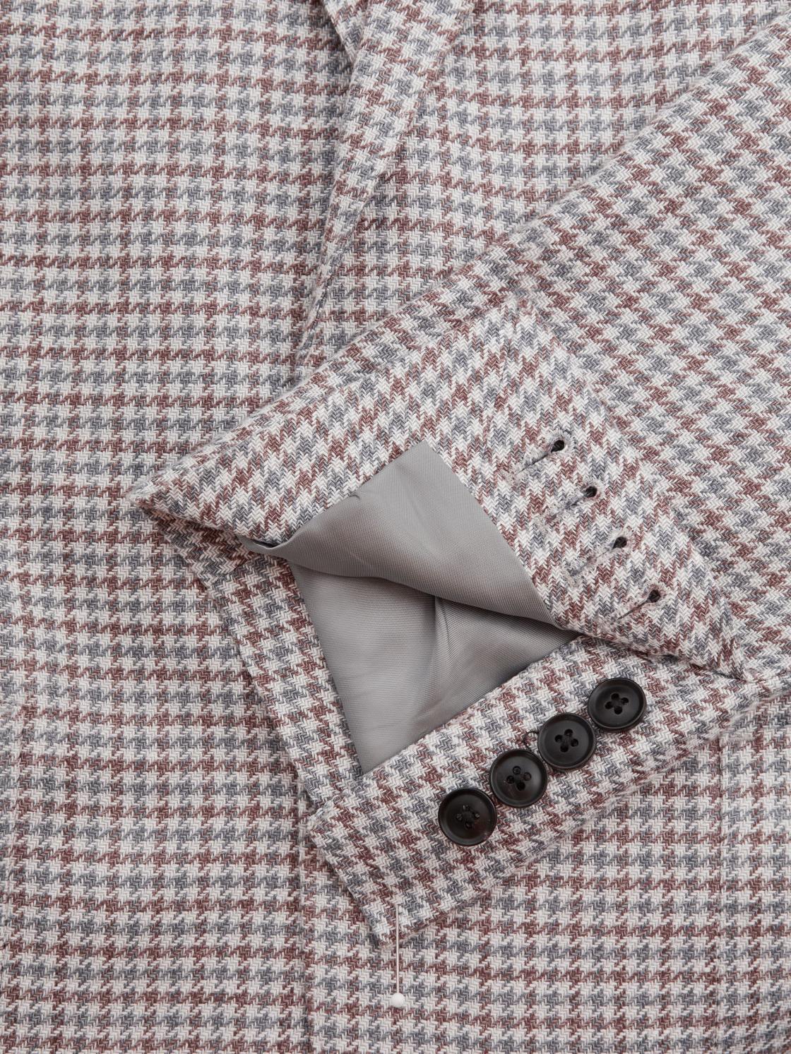 Reiss Suits &amp; Tailoring | Huntington Single Breasted Cotton-Linen Blazer Stone - Men