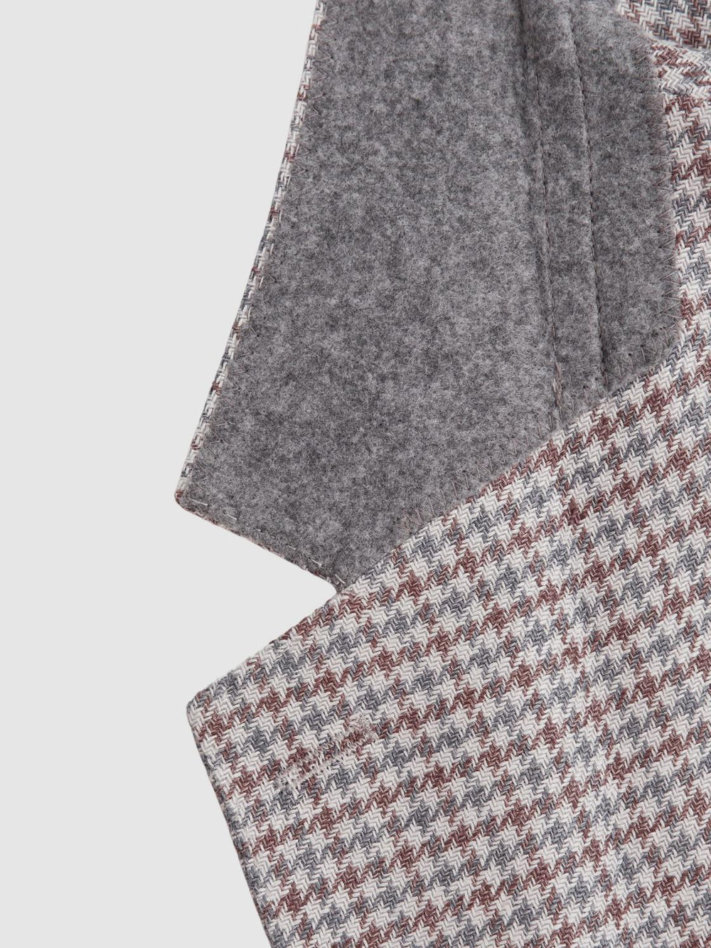 Reiss Suits &amp; Tailoring | Huntington Single Breasted Cotton-Linen Blazer Stone - Men