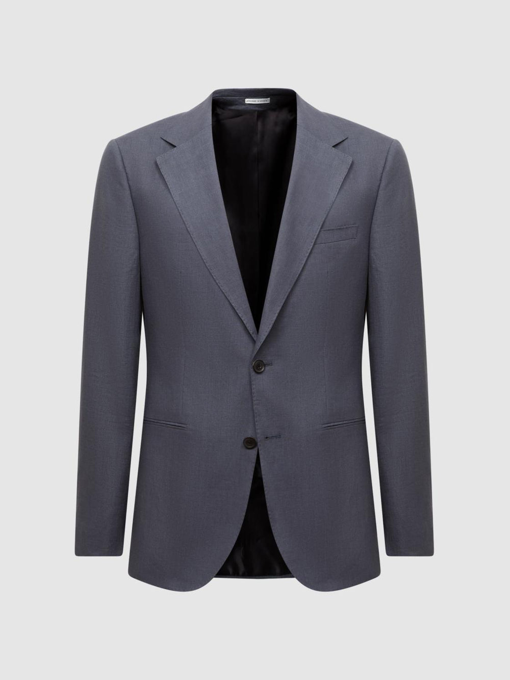 Reiss Suits &amp; Tailoring | Kin Slim Fit Single Breasted Linen Blazer Airforce Blue - Men