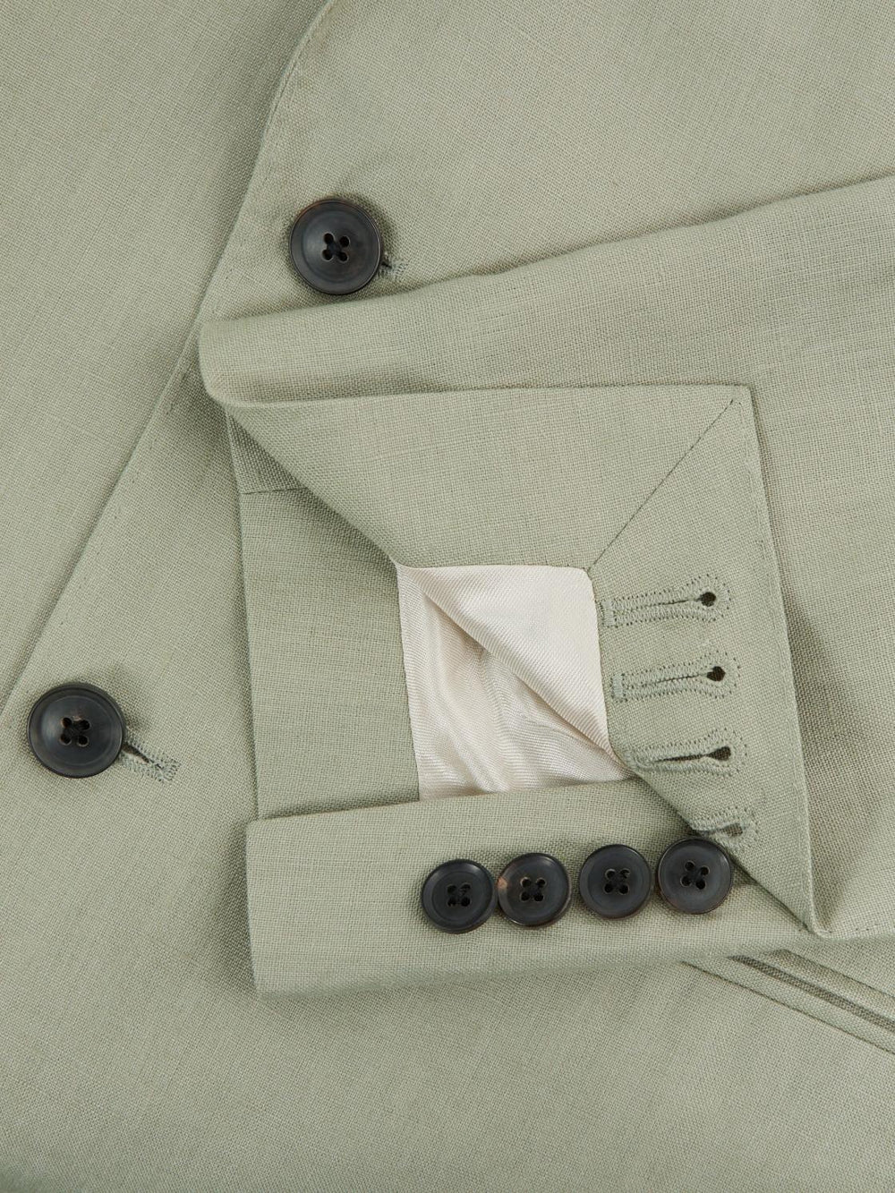 Reiss Suits &amp; Tailoring | Kin Slim Fit Single Breasted Linen Blazer Apple - Men