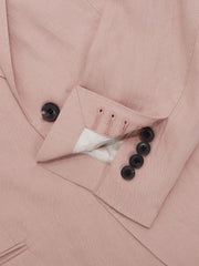 Reiss Suits &amp; Tailoring | Kin Slim Fit Single Breasted Linen Blazer Blush - Men