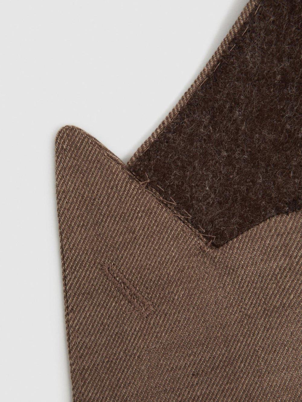 Reiss Suits &amp; Tailoring | Paddock Slim Fit Double Breasted Twill Blazer Tobacco - Men