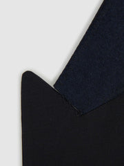 Reiss Suits &amp; Tailoring | Poker Peak Satin Lapel Tuxedo Jacket Navy - Men