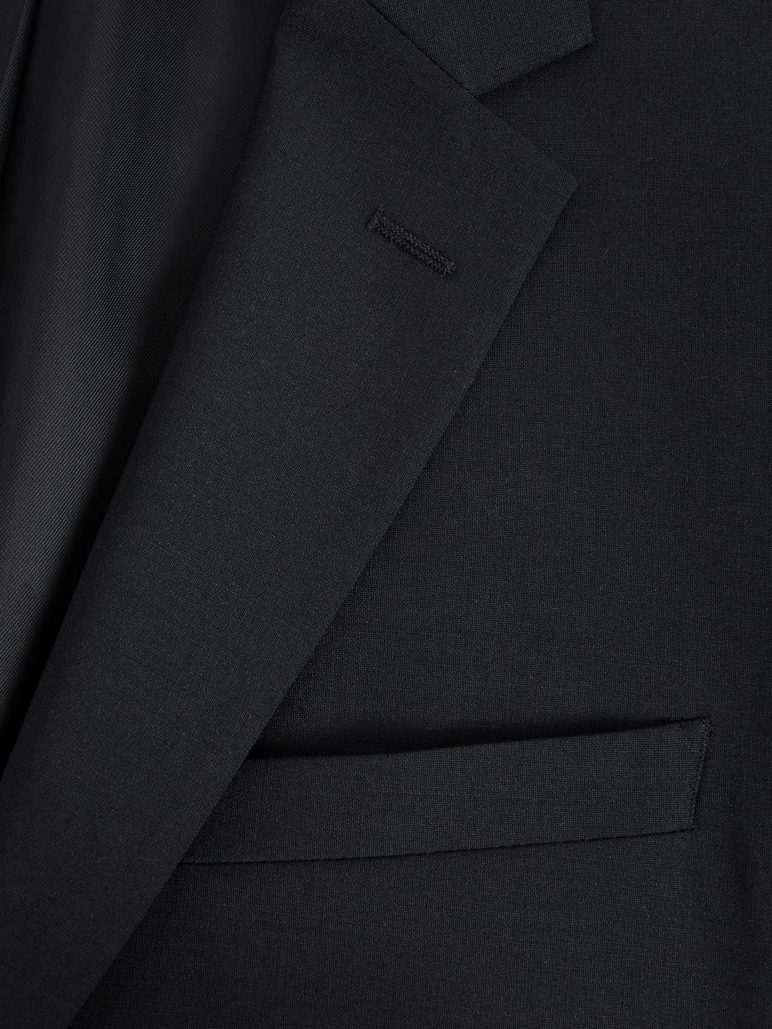 Reiss Suits &amp; Tailoring | Pray Slim Fit Single Breasted Wool Blazer Black - Men
