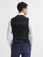 Reiss Suits &amp; Tailoring | Wish Slim Fit Waistcoat Bright Blue - Men