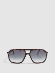 Reiss Sunglasses | Carrera Carrera Eyewear Aviator Sunglasses Tortoise - Men