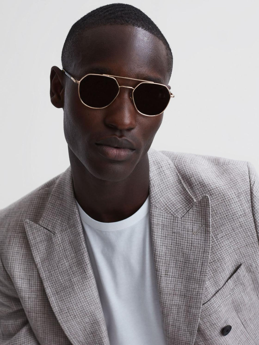 Reiss Sunglasses | Carrera Carrera Eyewear Octagonal Sunglasses Gold - Men