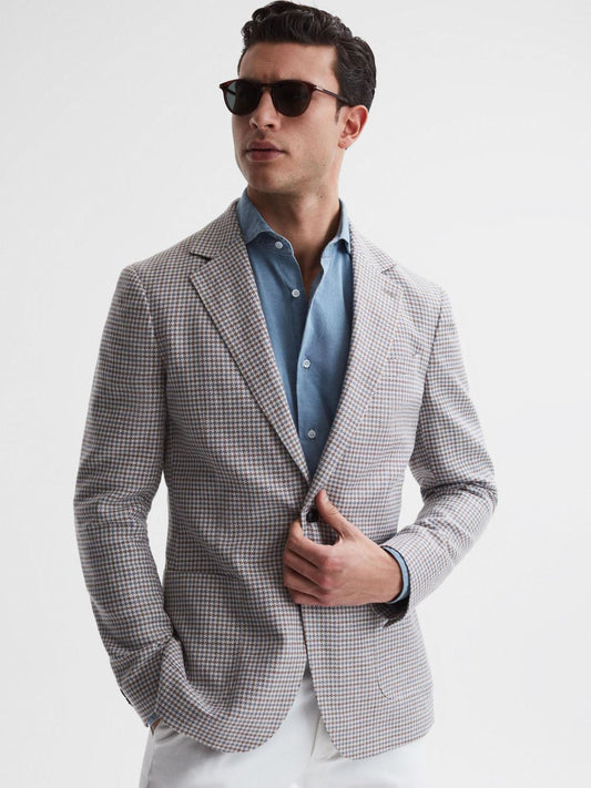 Reiss Sunglasses | Caylen Paige Round Acetate Frame Sunglasses Brown - Men