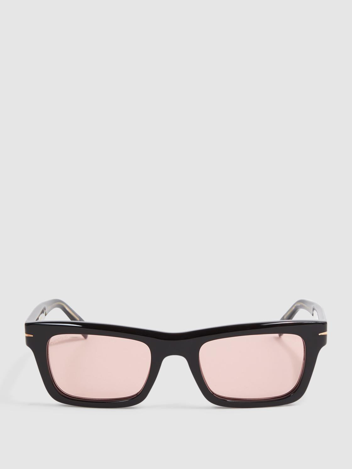 Reiss Sunglasses | David Beckham Eyewear By David Beckham Rectangular Sunglasses Black - Men