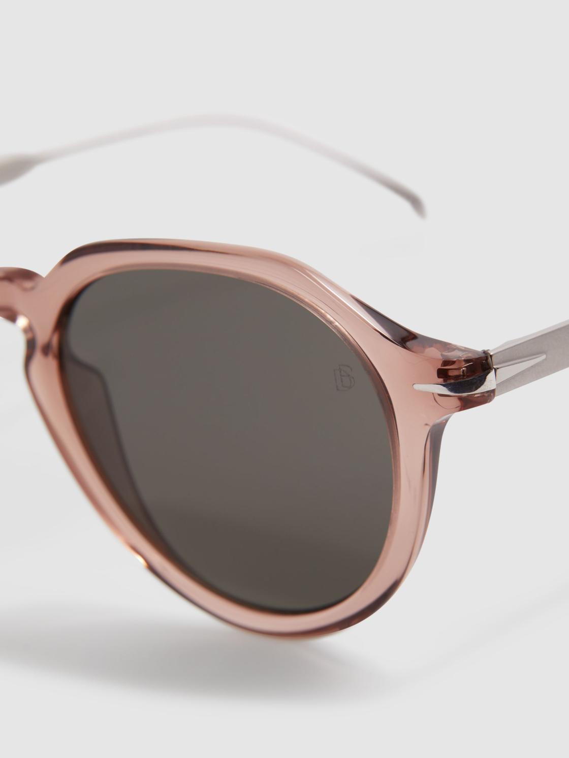 Reiss Sunglasses | David Beckham Eyewear By David Beckham Rounded Sunglasses Pink - Men