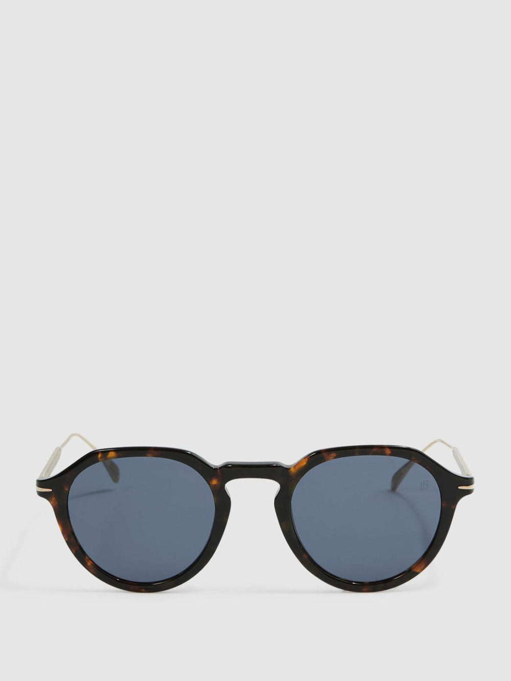 Reiss Sunglasses | David Beckham Eyewear By David Beckham Rounded Sunglasses Tortoise - Men