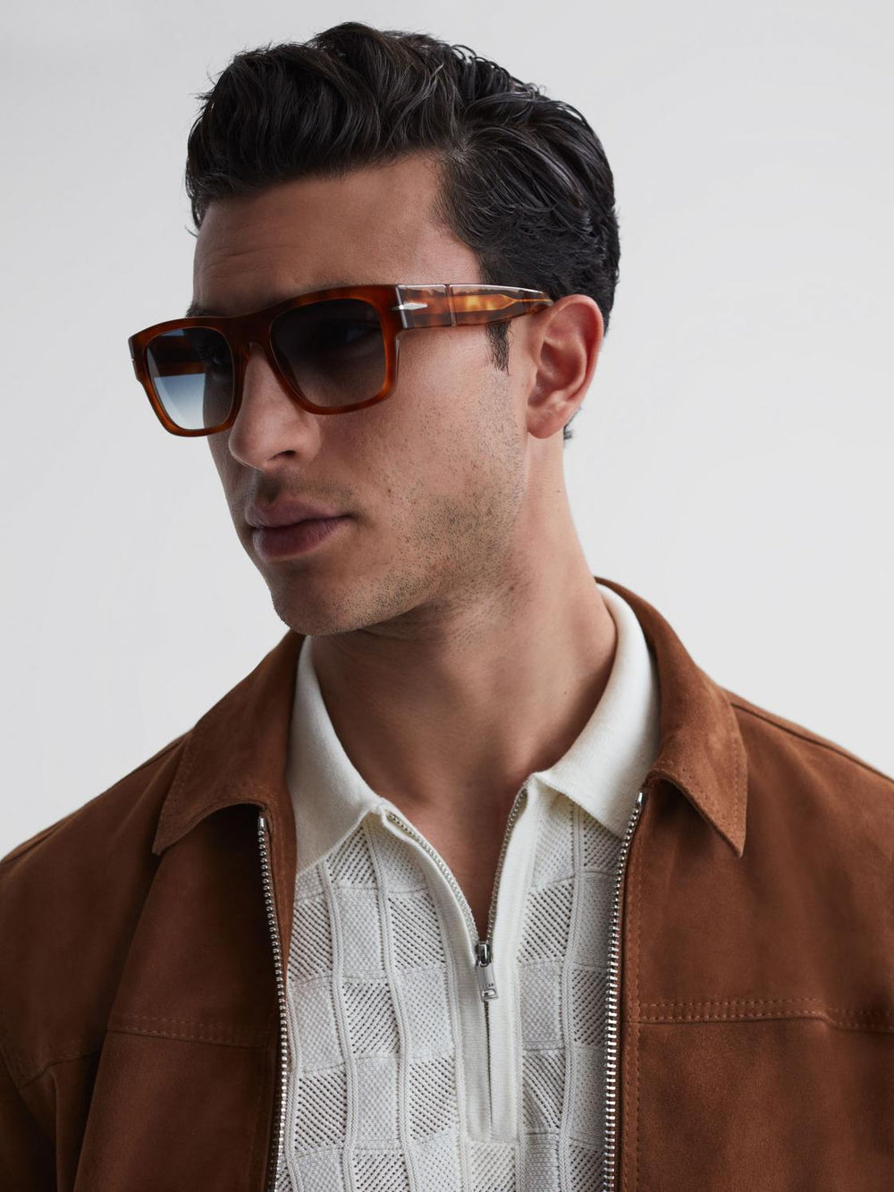 Reiss Sunglasses | David Beckham Eyewear By David Beckham Square Tortoiseshell Sunglasses Tortoise - Men