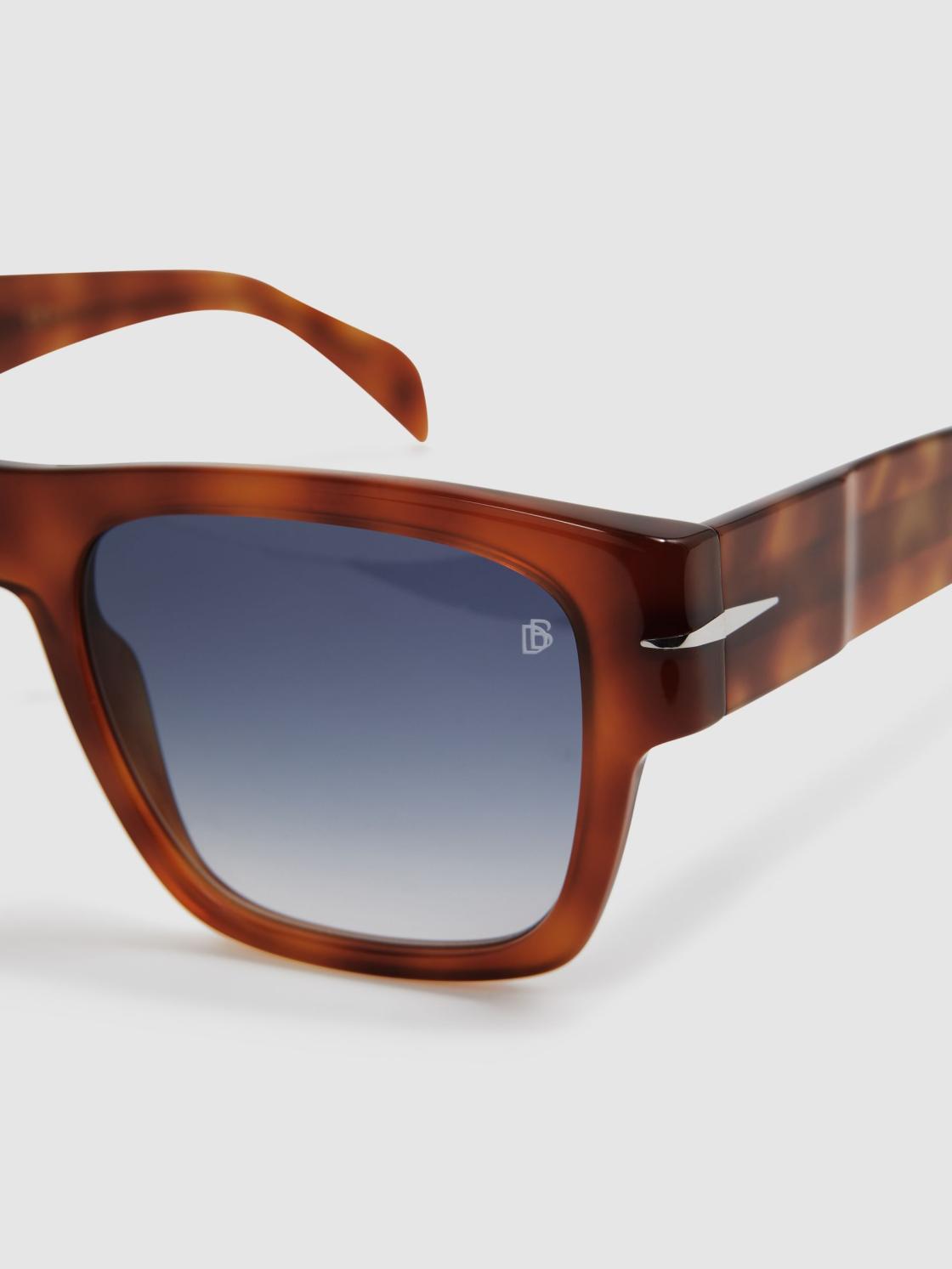 Reiss Sunglasses | David Beckham Eyewear By David Beckham Square Tortoiseshell Sunglasses Tortoise - Men