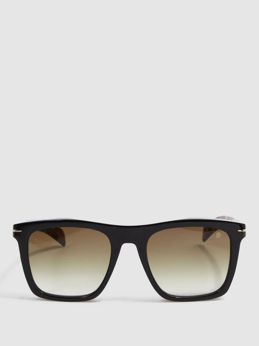 Reiss Sunglasses | David Beckham Eyewear By David Beckham Squared Tortoiseshell Sunglasses Tortoise - Men