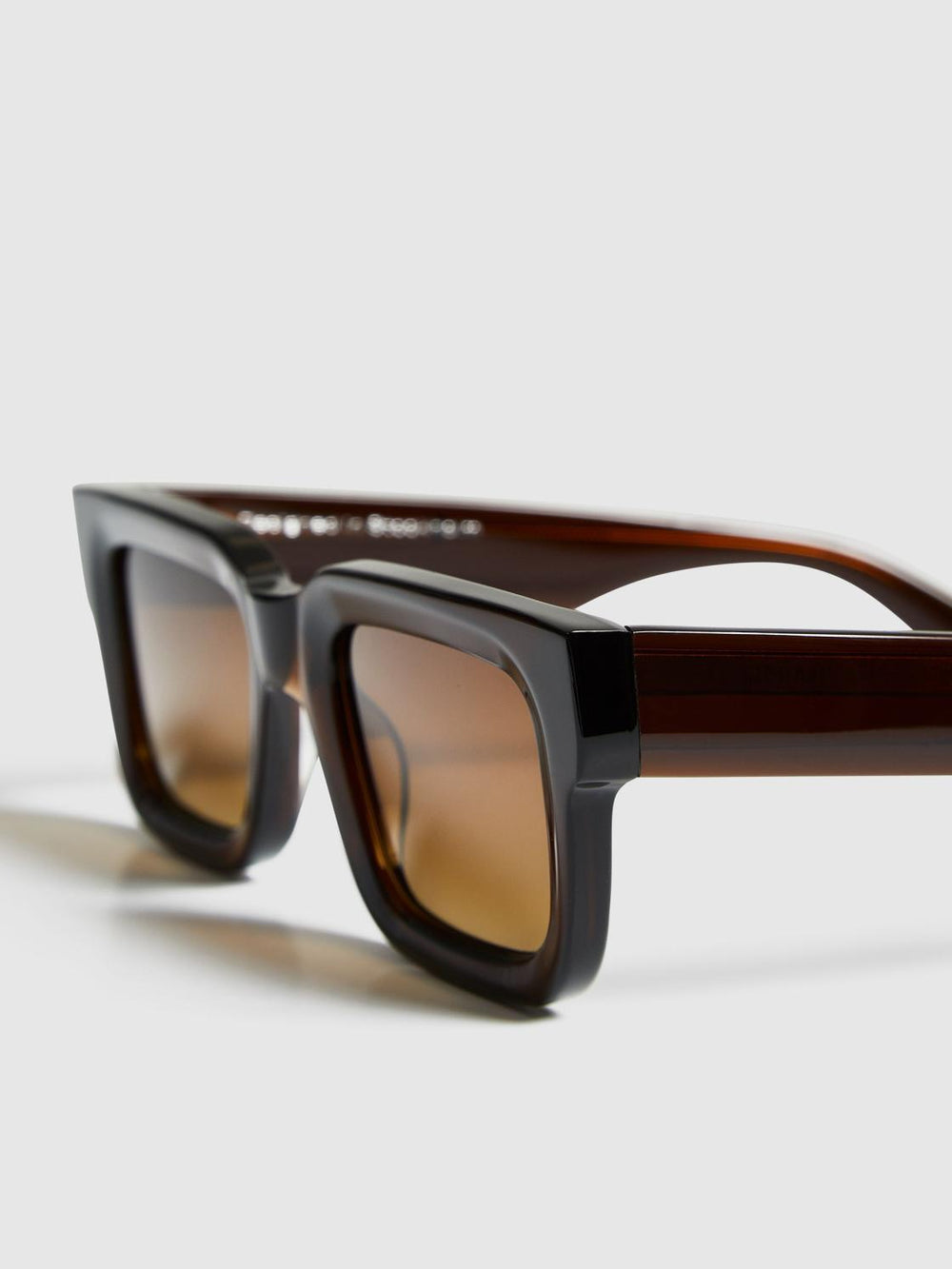 Reiss Sunglasses | Five Chimi Rectangular Frame Acetate Sunglasses Brown - Women