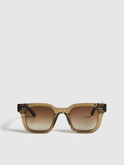 Reiss Sunglasses | Four Chimi Square Frame Acetate Sunglasses Black - Women