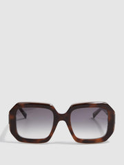 Reiss Sunglasses | Missoni Eyewear Angular Tortoiseshell Sunglasses Tortoise - Women