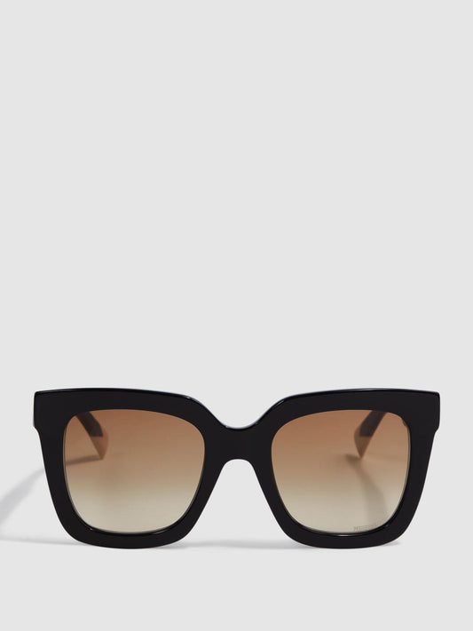Reiss Sunglasses | Missoni Eyewear Cat Eye Tortoiseshell Sunglasses Black - Women
