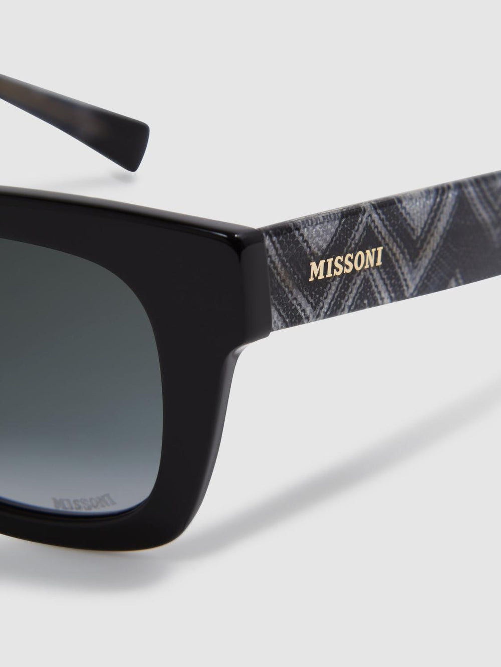 Reiss Sunglasses | Missoni Eyewear Rectangular Zigzag Sunglasses Black - Women