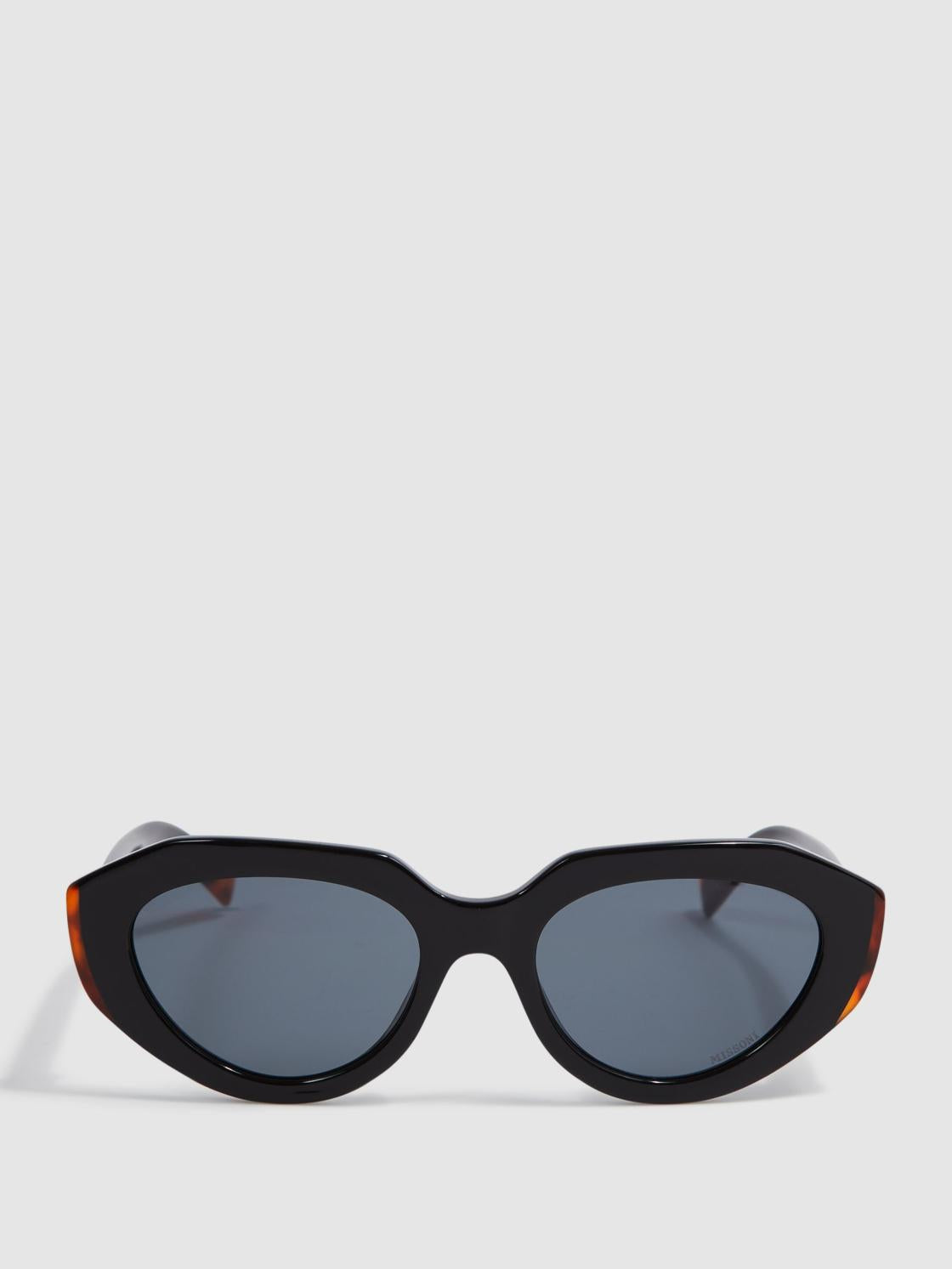 Reiss Sunglasses | Missoni Eyewear Rounded Cat Eye Sunglasses Black - Women
